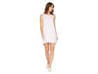 Allen Allen Stripe Short Tank Top Dress (pink/white Stripe) Women's Dress