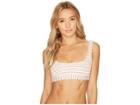 L*space Gold Horizon Miller Top (white) Women's Swimwear