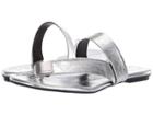 Calvin Klein Saurin (silver Thrill Metallic) Women's Sandals