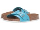 Betula Licensed By Birkenstock Catalina Soft (turquoise Birko-flortm) Women's Sandals