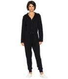 Juicy Couture Sweater Cashmere Jumpsuit (pitch Black) Women's Jumpsuit & Rompers One Piece