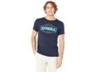O'neill The Goods Short Sleeve Screen Tee (navy) Men's T Shirt