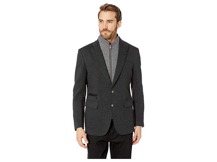 Robert Graham Downhill Tailored Fit Sports Coat (grey) Men's Jacket