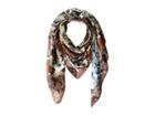 Vince Camuto Patched Folkloric Square (gold) Scarves