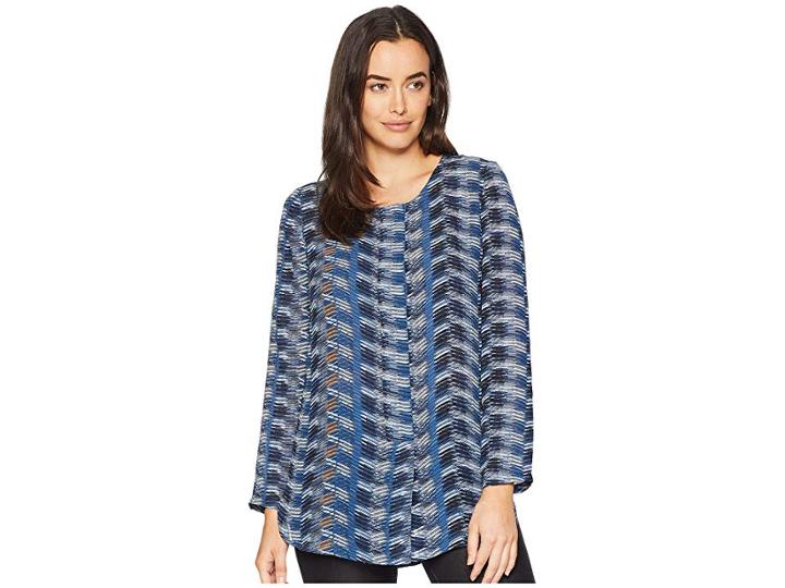 Nic+zoe Easy Street Top (multi) Women's Clothing