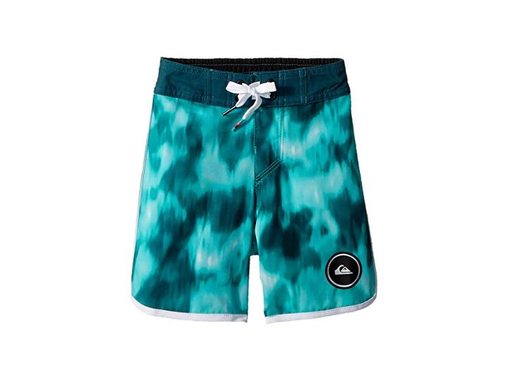Quiksilver Kids Highline Recon Boardshorts (toddler/little Kids) (atlantic Deep) Boy's Swimwear