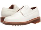 Clergerie Doc Oxford (white) Men's Lace Up Wing Tip Shoes