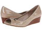 Cole Haan Tali Open Toe Wedge 40 (maple Sugar) Women's Wedge Shoes