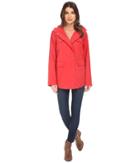 Vince Camuto Cotton Blend Parka K8441 (apple Red) Women's Coat