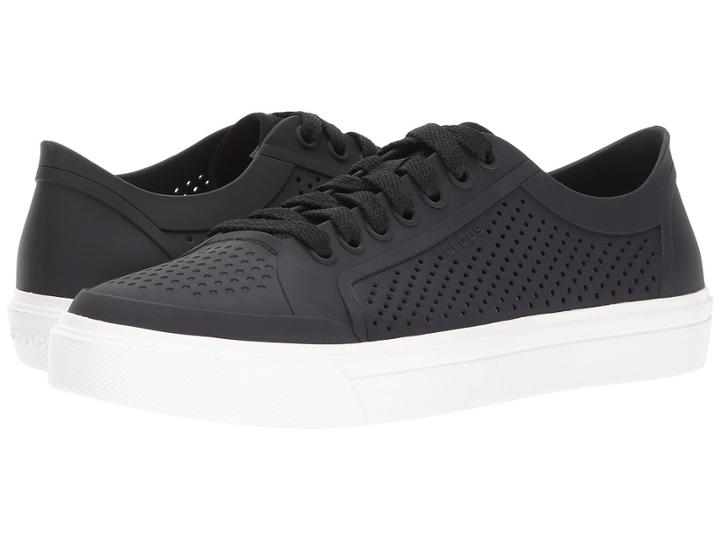 Crocs Citilane Roka Court (black) Women's Lace Up Casual Shoes