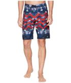O'neill Hyperfreak Independence Boardshorts (red/white/blue) Men's Swimwear