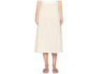 Eileen Fisher Button Front Skirt (natural) Women's Skirt
