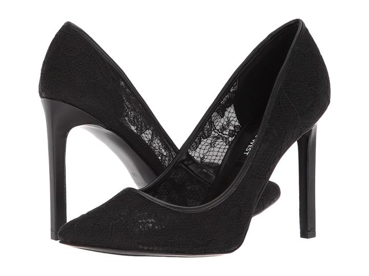 Nine West Tatiana Pump (black Fabric) High Heels