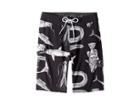 Vissla Kids Fathoms Washed Four-way Stretch Boardshorts 17 (big Kids) (phantom) Boy's Swimwear