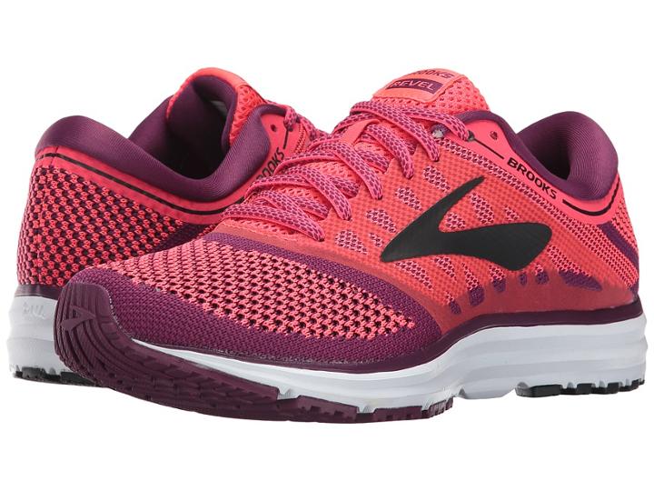 Brooks Revel (diva Pink/plum Caspia/black) Women's Running Shoes