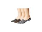 Sperry Casual Liners 3-pack (navy Assorted) Men's No Show Socks Shoes
