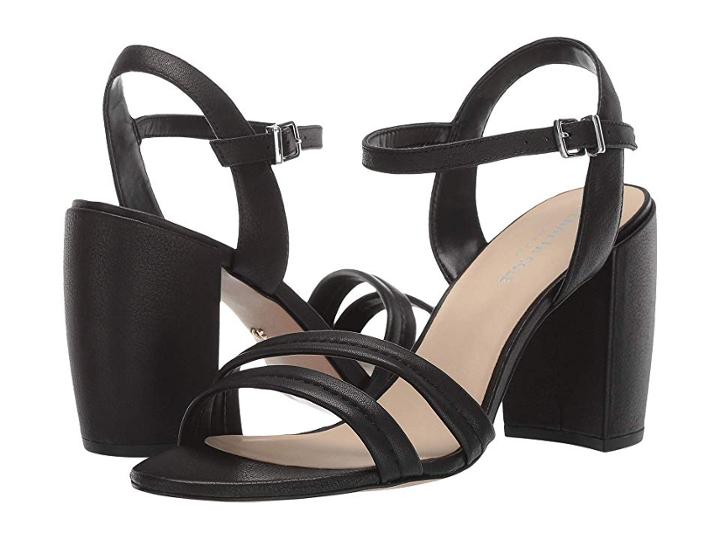 Kenneth Cole New York Alora Sandal (black Leather) Women's Sandals