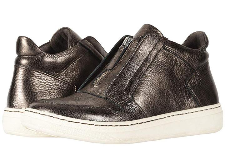 Earth Zane (platinum Santos Medium Tipping Metallic Leather) Women's  Shoes