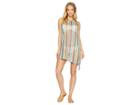 Becca By Rebecca Virtue Seville Keyhole Dress Cover-up (multi) Women's Swimwear