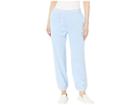 Juicy Couture Microterry Easy Jogger Pants (beach Blue) Women's Casual Pants