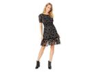 Betsey Johnson Metallic Dot Dress (black/silver) Women's Dress