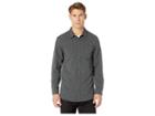 O'neill Anton Long Sleeve Woven (asphalt Heather) Men's Long Sleeve Button Up
