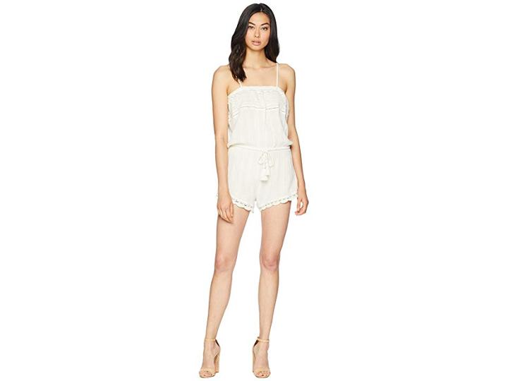 Rip Curl Soaking Sun Romper (vanilla) Women's Jumpsuit & Rompers One Piece