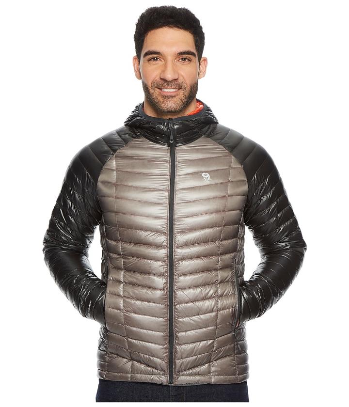 Mountain Hardwear Ghost Whisperer Hooded Down Jacket (manta Grey/shark) Men's Coat