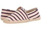 Soludos Original Stripe (natural/blue/red) Men's Shoes