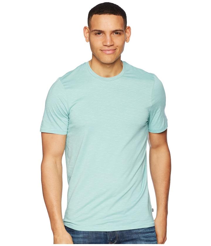 Toad&co Tempo Short Sleeve Slim Crew (aquifer) Men's Clothing