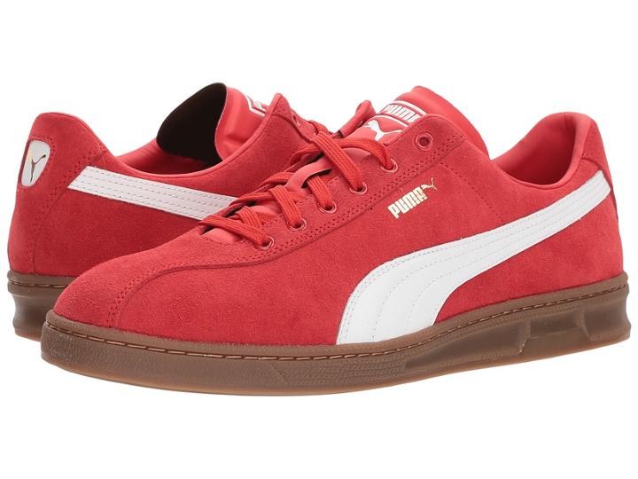Puma Puma Tk Indoor Heritage (high Risk Red) Men's Soccer Shoes