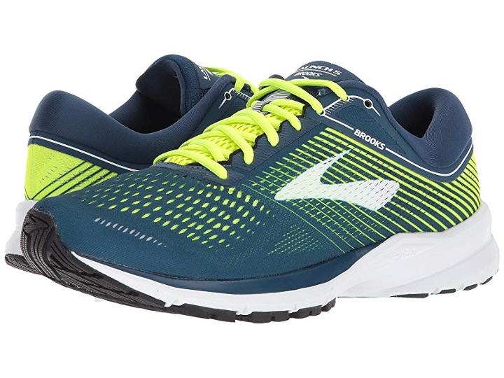 Brooks Launch 5 (blue/nightlife/white) Men's Running Shoes