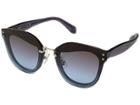 Miu Miu 0mu 03ts (violet Transparent Glitter/azure/gradient Pink) Fashion Sunglasses