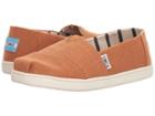 Toms Kids Venice Collection Alpargata (little Kid/big Kid) (pumpkin Spice Heritage Canvas) Kid's Shoes