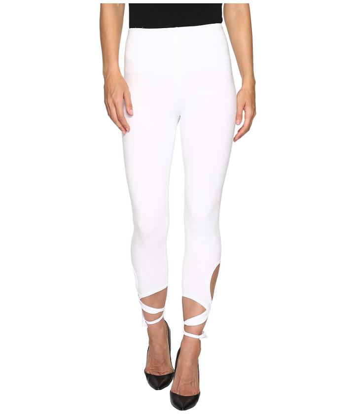 Lysse Wrap Ankle Leggings (white) Women's Casual Pants