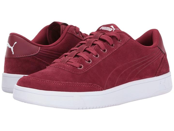 Puma Court Breaker Sd (tibetan Red/tibetan Red) Men's Shoes