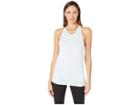 Nike Pro All Over Mesh Tank (teal Tint/white) Women's Sleeveless