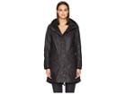 Belstaff Bayford Signature 6 Oz Waxed Cotton Parka (deep Mauve) Women's Coat