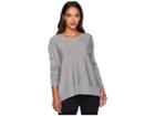 Pendleton Easy-fit Merino Pullover (soft Grey Heather) Women's Sweater