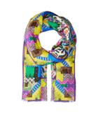 Etro Dark Paisley Blend Scarf (multi) Scarves