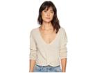 Free People Got Me Twisted Top (ivory) Women's Sweater