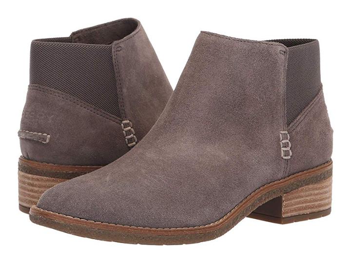 Sperry Maya Lani (grey Suede) Women's  Boots