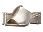 Bandolino Spars (platino Metallic Nappa Synthetic) Women's Shoes