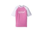 Rip Curl Kids Jr. Dawn Patrol Uv T-shirt Short Sleeve (big Kids) (lilac) Boy's T Shirt