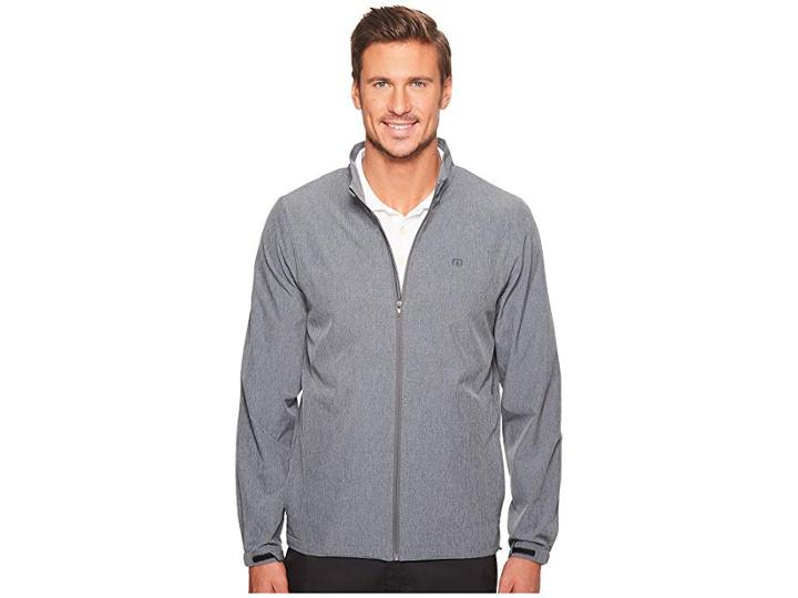 Travismathew Road Soda Jacket (heather Sharkskin) Men's Coat