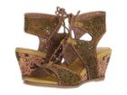 L'artiste By Spring Step Vannessa (lime) Women's Shoes