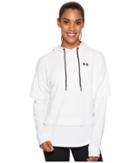 Under Armour Featherweight Fleece 2-in-1 (white/black) Women's Sweatshirt