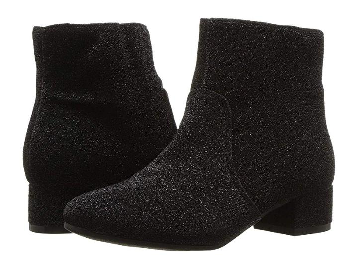 Nine West Kids Alexius (little Kid/big Kid) (black Sparkle) Girls Shoes
