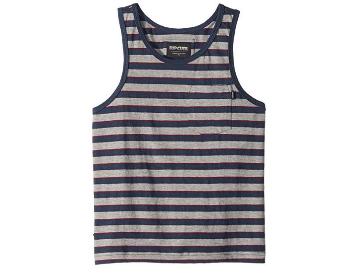 Rip Curl Kids Ramps Tank Top (big Kids) (navy) Boy's Sleeveless