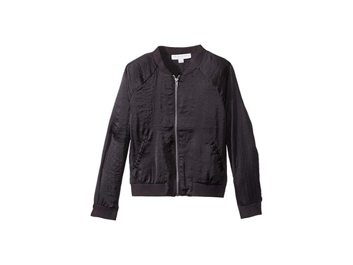 Spiritual Gangster Kids Dreamer Jacket (toddler/little Kids/big Kids) (vintage Black) Girl's Coat